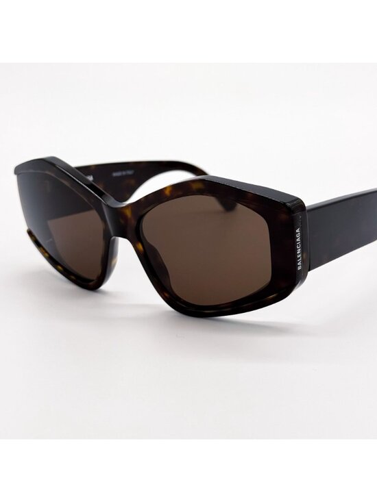 NEW BALENCIAGA BB0302S 002 SUNGLASSES HAVANA WOMEN EYEWEAR BALENCIAGA main image 8